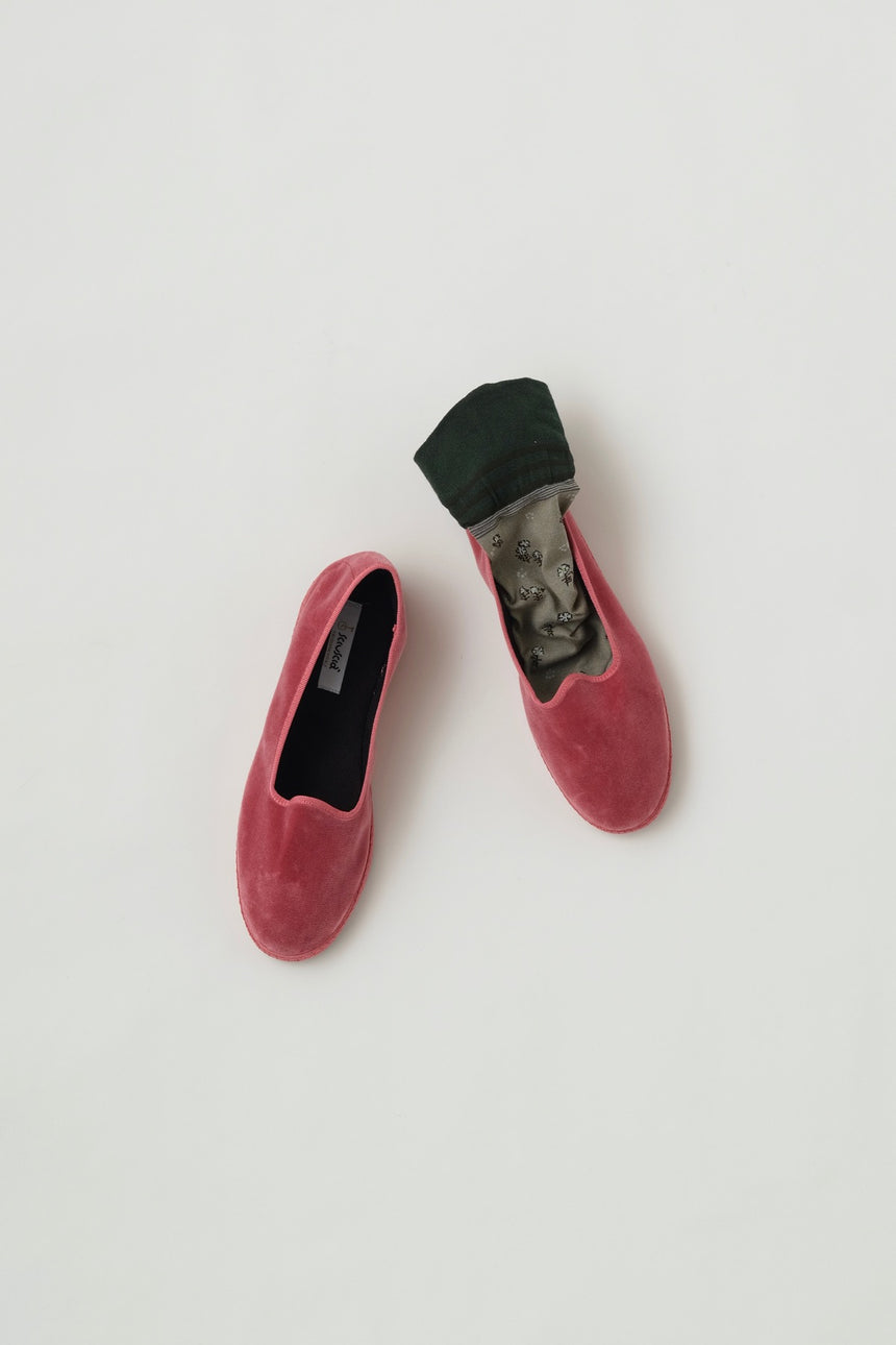 ANTIPAST×GASA*　小花柄ボーダー靴下